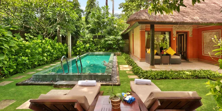 Překrásný 4* hotel na Bali: 6–12 nocí, snídaně, 2 bazény, wellness a fitness