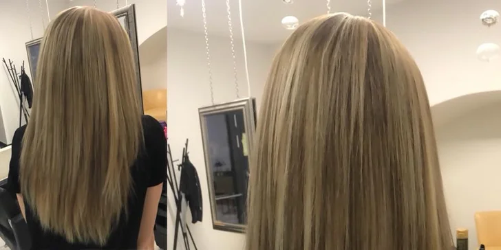 Péče o vlasy: ošetřující regenerační kúra, střih a trendy styling pro všechny délky vlasů