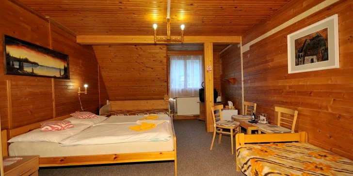 3 nebo 4 dny se snídaní v malebném prostředí Slovenského ráje