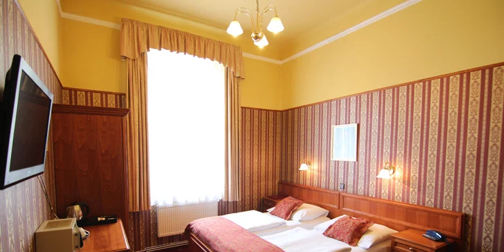 Praha romantická: elegantní hotel v srdci Starého Města se snídaní