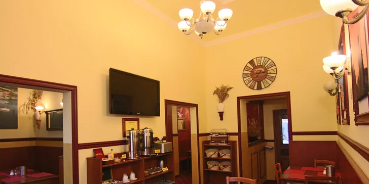 Praha romantická: elegantní hotel v srdci Starého Města se snídaní