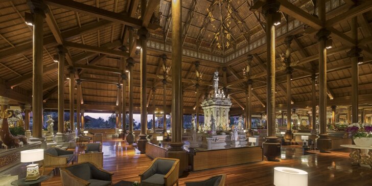 Luxusní 5* resort na Bali: 6–12 nocí, snídaně, 2 bazény, zábavní programy