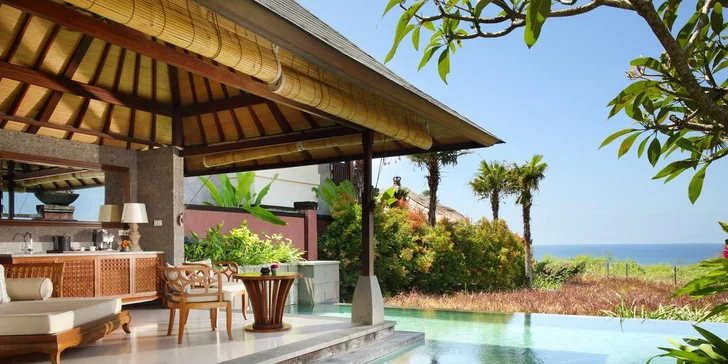 Zažijte exotiku v 5* resortu na Bali: 6–12 nocí se snídaní a soukromou pláží