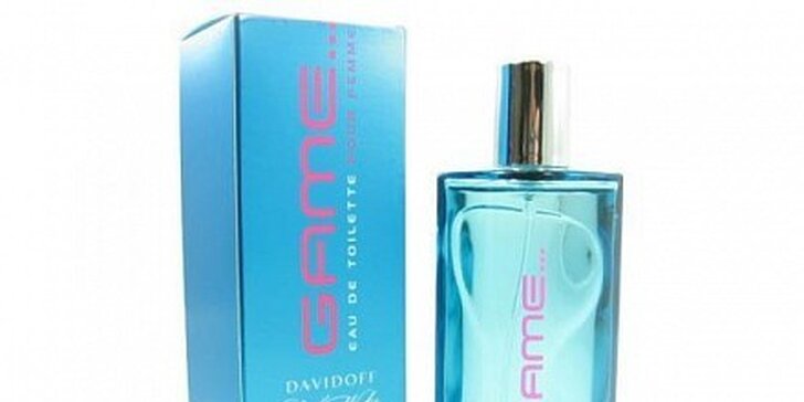 350 Kč za jedinečný parfém Davidoff Cool Water Game Women 50ml