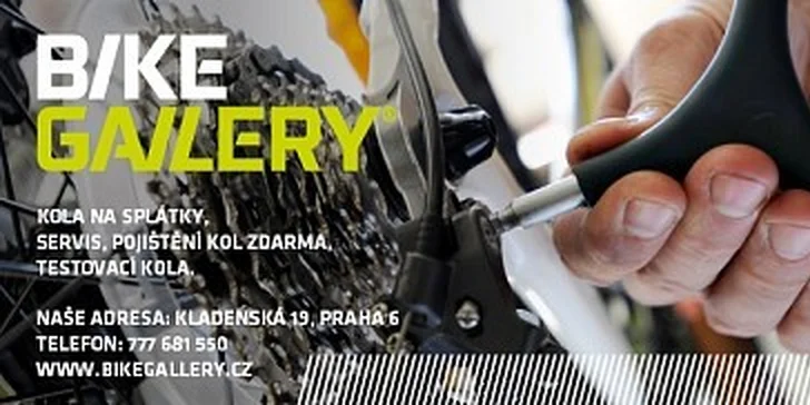 490 Kč za kompletní seřízení kola včetně mytí. Deluxe Tune-Up s 50% slevou