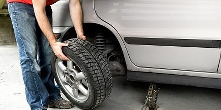 Připravte svůj vůz na jaro - přezutí pneumatik vč. vyvážení kol za 299 Kč