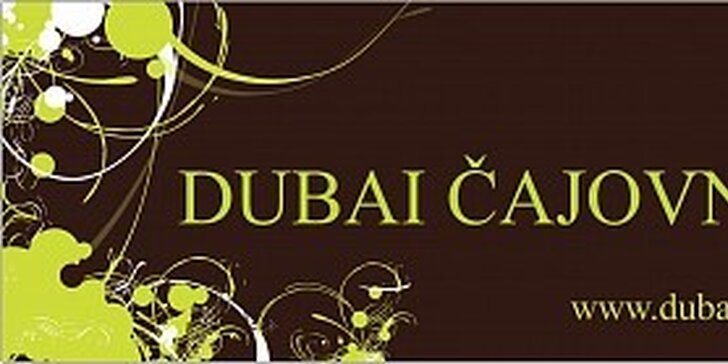 199 Kč za menu pro 2 osoby v originální Dubai čajovně v hodnotě 375 Kč