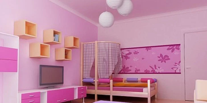 Za 699 Kč vytvoříme na Vaše přání kompletní grafický návrh celé místnosti