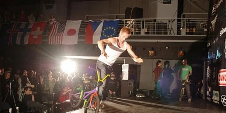 1900 Kč za neodolatelnou BMX Show vícemistra světa s  slevou 76 %