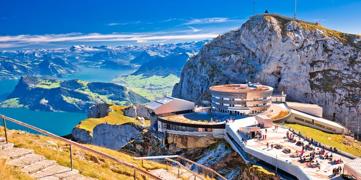 Zájezd do Švýcarska za alpskými panoramaty a nejstrmější zubačkou světa