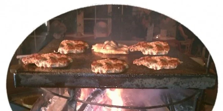 75 Kč za 200g grilovaného hovězího v restauraci Romance