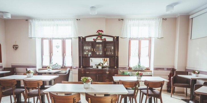 Romantický odpočinek v centru Košic: snídaně, wellness a třeba i masáž