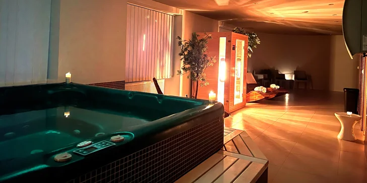Vybrat si můžete i variantu s wellness.