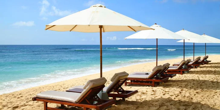 Zažijte exotiku v 5* resortu na Bali: 6–12 nocí se snídaní a soukromou pláží
