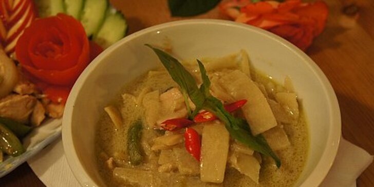 159 Kč za tradiční thajskou večeři dle originální receptury pro 1 osobu