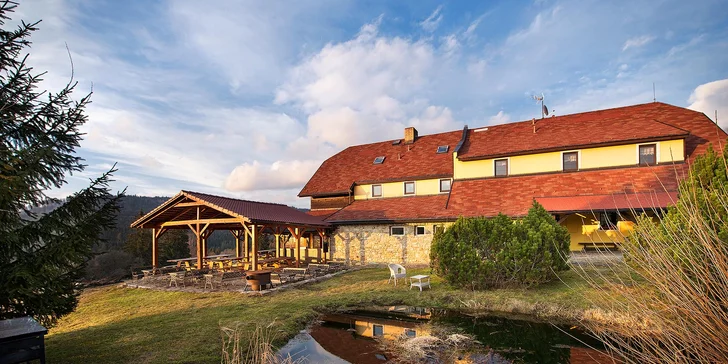 2 nebo 3 noci v malebném šumavském hotelu s domácí kuchyní