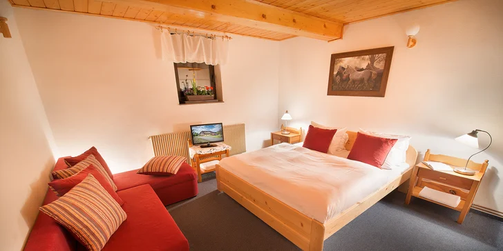 2 nebo 3 noci v malebném šumavském hotelu s domácí kuchyní