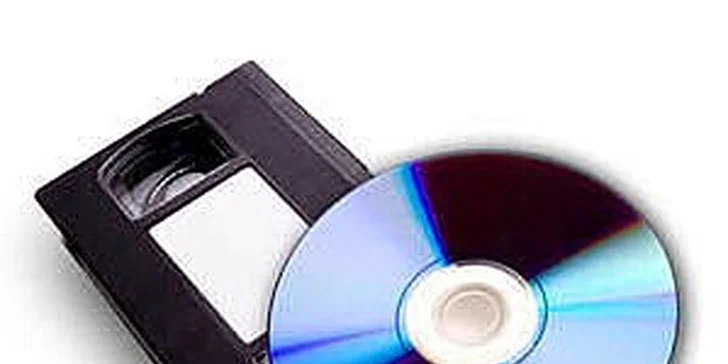 70 Kč za hodinu digitalizace VHS a miniDV na DVD se slevou 60%