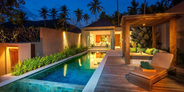 Exotický 4* resort s lázněmi na Bali: 7–14 nocí se snídaní, 2 bazény, lázně a česky hovořící delegát na telefonu
