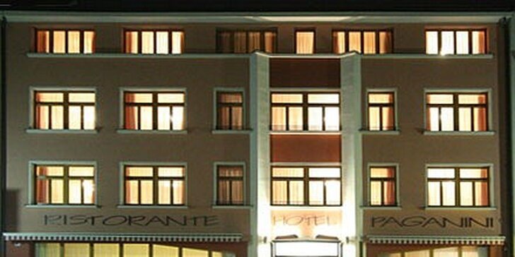 2000 Kč za dvě noci pro DVA v luxusním hotelu PAGANINI v hodnotě 3400 Kč.