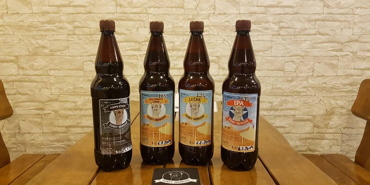 Degustace piv v novém ostravském minipivovaru Žíznivý dromedár