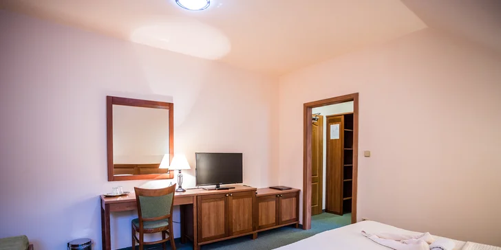 Aktivní pobyt pro páry i rodinu: polopenze, neomezený wellness a vířivka