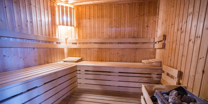 Aktivní pobyt pro páry i rodinu: polopenze, neomezený wellness a vířivka