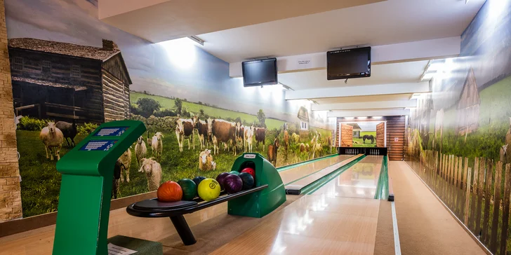 Aktivní pobyt pro páry i rodinu: polopenze, neomezený wellness a vířivka