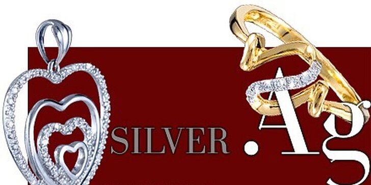 749 Kč za voucher v hodnotě 1000 Kč na  nákup šperků na Silver.Ag.