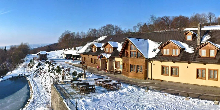 Aktivní pobyt pro páry i rodinu: polopenze, neomezený wellness a vířivka