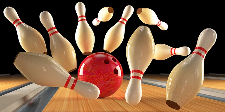Roztočte to: 2 hodiny bowlingu v burgerovém baru až pro 8 osob