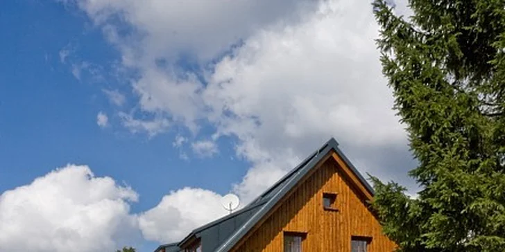Jarní týdenní dovolená v Jizerských horách pro rodiče a 2 děti s slevou 50%