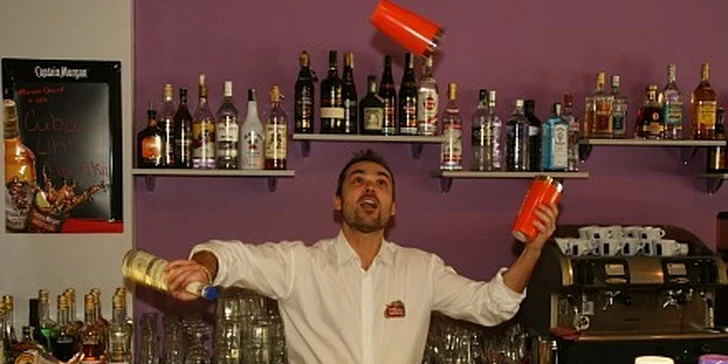 50 Kč za drink Tequila Sunrise v novém Cocktail Baru v hodnotě 100 Kč