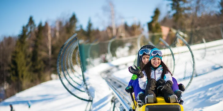 Zalyžujte si: celodenní skipas do Snowparadise i s jízdou na bobové dráze