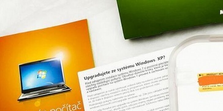 1999 Kč za Microsoft Windows 7 Home Premium 32/64Bit Czech VUP