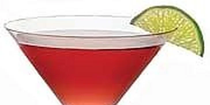 2x Cosmopolitan za pouhých 69 Kč. Sleva 50 %