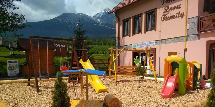 Až 8 dní ve dvou či s rodinou v penzionu přímo pod Lomnickým štítem