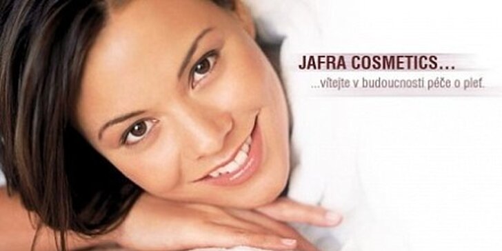 300 Kč za komplexní kosmetické ošetření kosmetikou Jafra se slevou 38 %
