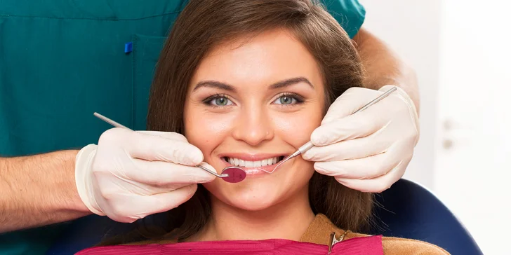 Dentální hygiena: odstranění pigmentace, depuralizace, fluoridace i instruktáž