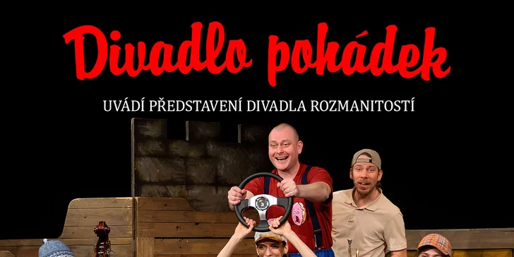 Vstupenka na divadelní představení Ať žijí duchové! v Divadle Bez zábradlí