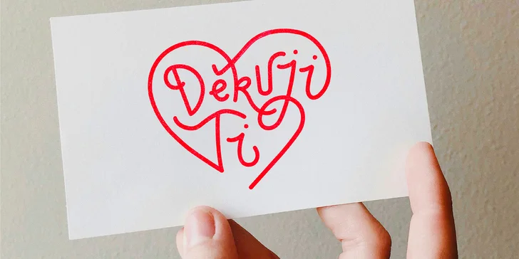 Celodenní kurz letteringu s možností ubytování pro 1 až 3 osoby