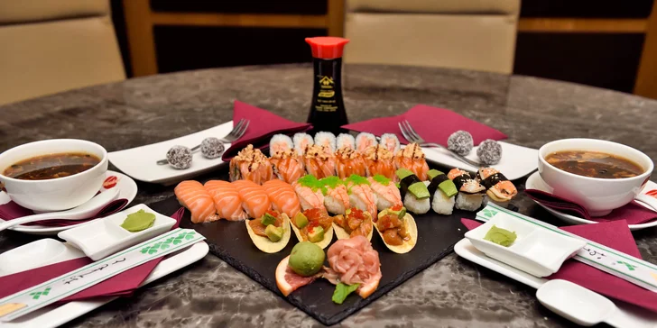 Sushi menu pre 2 osoby