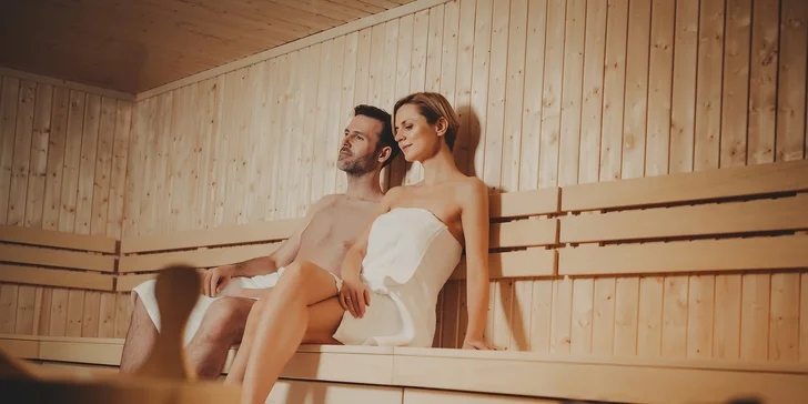 Taková sauna je po celoročním pracovním shonu náramně fajn. 