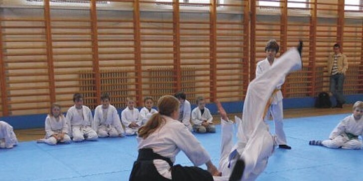 Jen 150 Kč za 1 měsíc cvičení aikido pro mládež a dospělé od 14 - 99 let