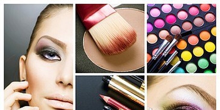 1450 Kč za profesionální kurz líčení a Make-up konzultaci se slevou 42%