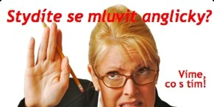 599 Kč za unikátní intenzivní kurz angličtiny se slevou 74%