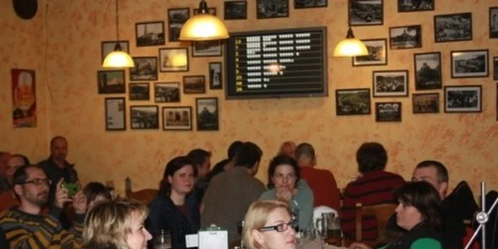 99 Kč za Tatarský biftek + 8ks topinek v Hostinci Praha původní cena 199 Kč