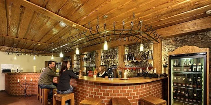 195 Kč za menu pro 2 osoby ve sklepní restauraci Záviš z Falkenjštejna