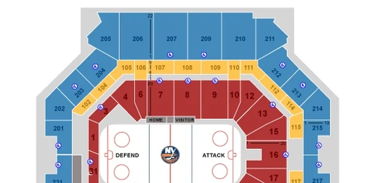 Zápas NHL Islanders vs. Colorado Avalanche v New Yorku vč. letenky a 2 nocí