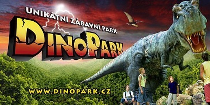 Vstup do DinoParku v Ostravě